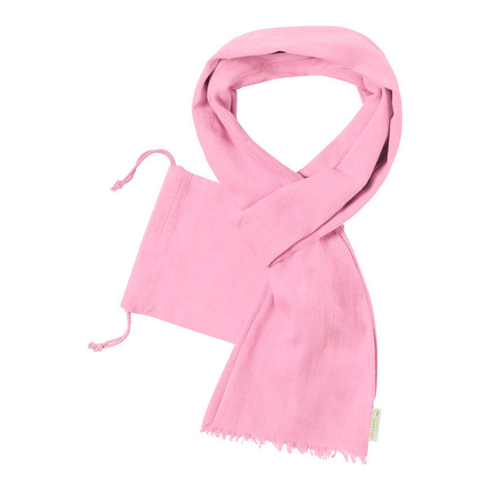 Scarf, Organic cotton for woman