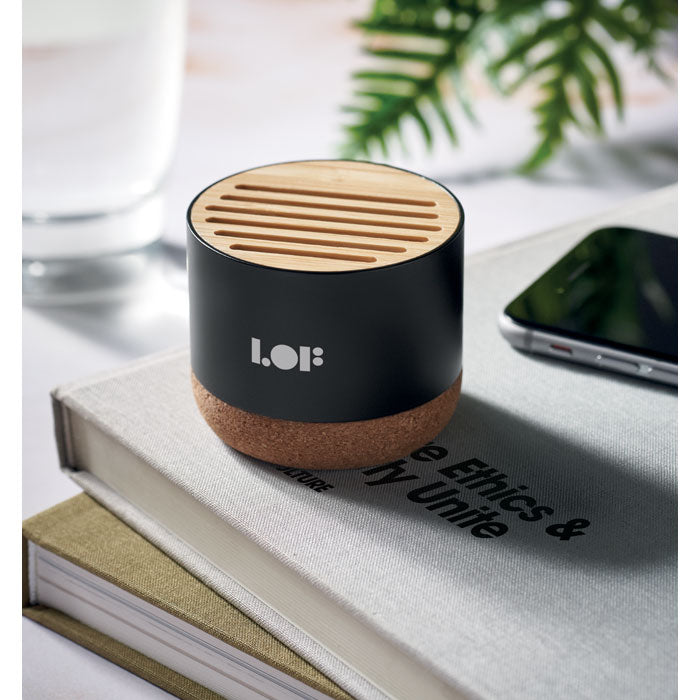 5.3 wireless speaker, recycled aluminium casing