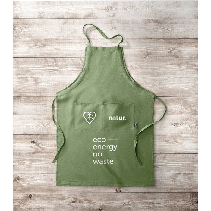 Apron, 100% hemp fabric