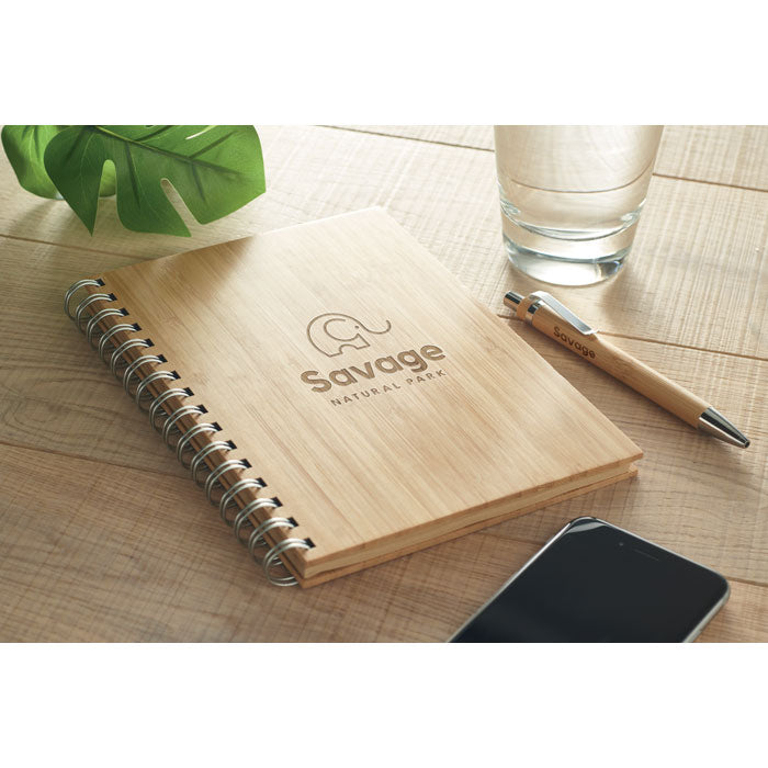 Bamboo Cover Notebook