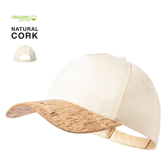 Cap, Cork and organic cotton