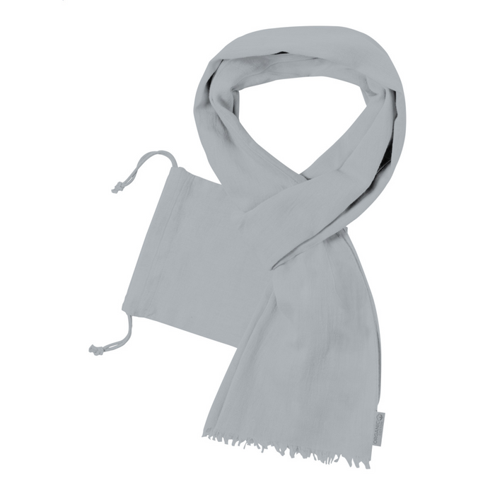 Scarf, Organic cotton for woman
