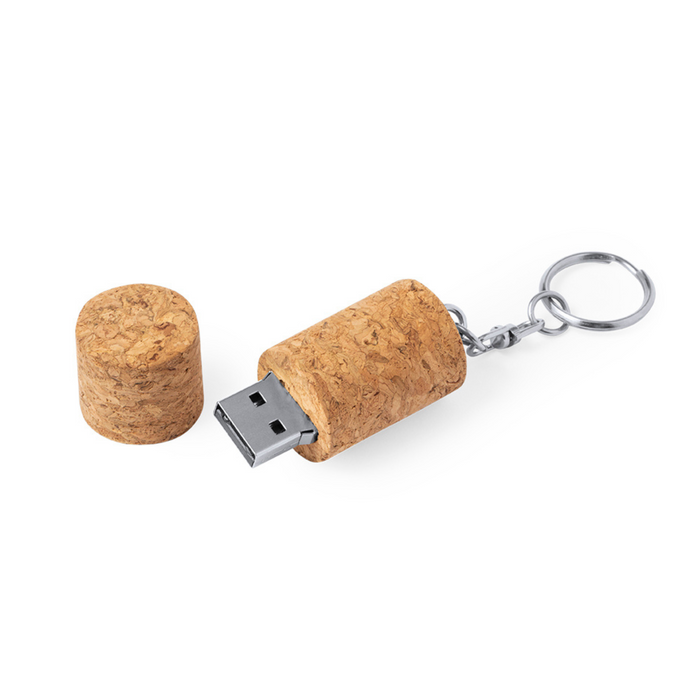 Notepad and ball pen set made of cork