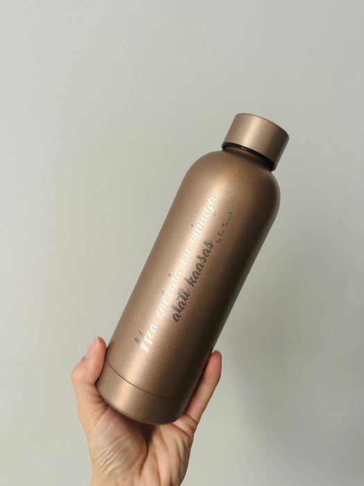 Thermo Bottle with message, 500 ml