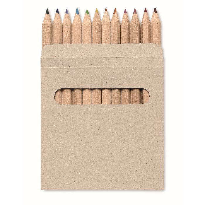 Set of 12 Coloured Pencils