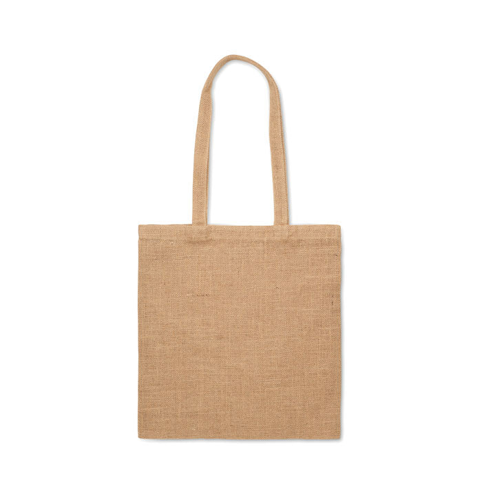 Jute bag with long handles