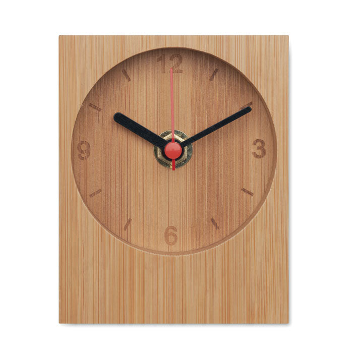Table Clock, Bamboo