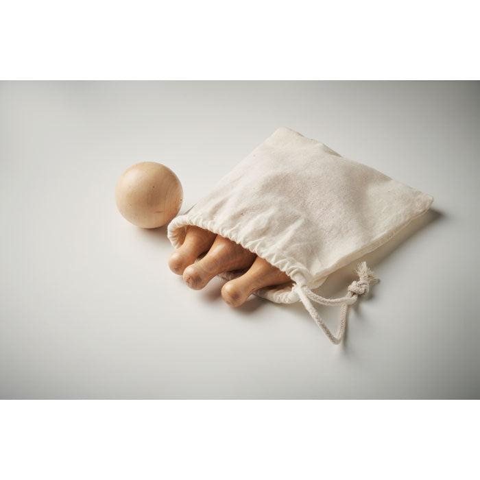 Mini bowling set, Pine wood