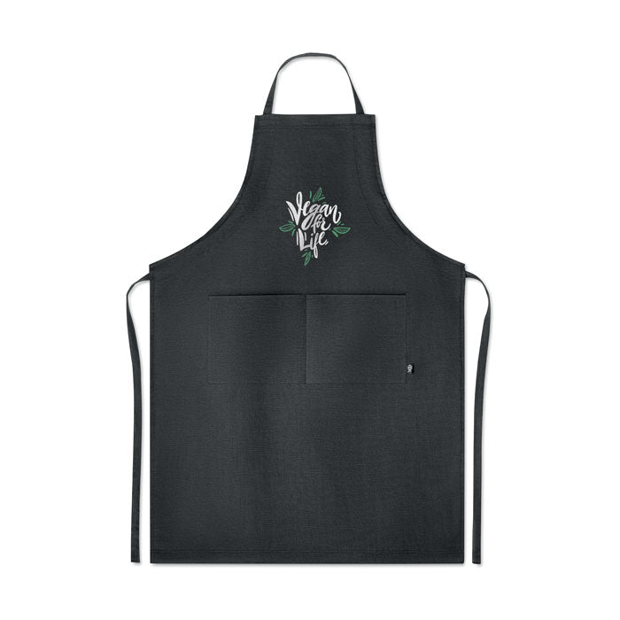 Apron, 100% hemp fabric