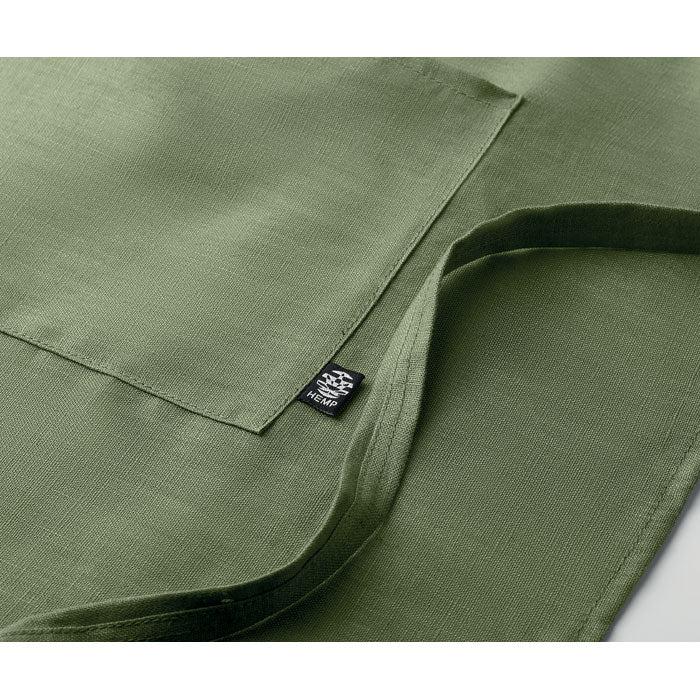 Apron, 100% hemp fabric