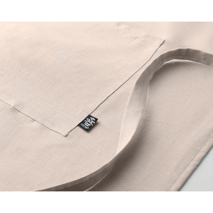 Apron, 100% hemp fabric