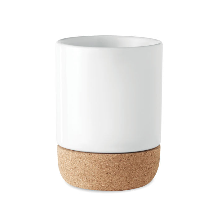 Mug with cork base detail, 300 ml