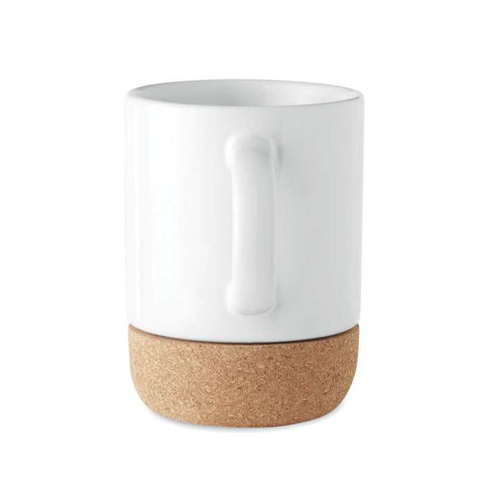 Mug with cork base detail, 300 ml
