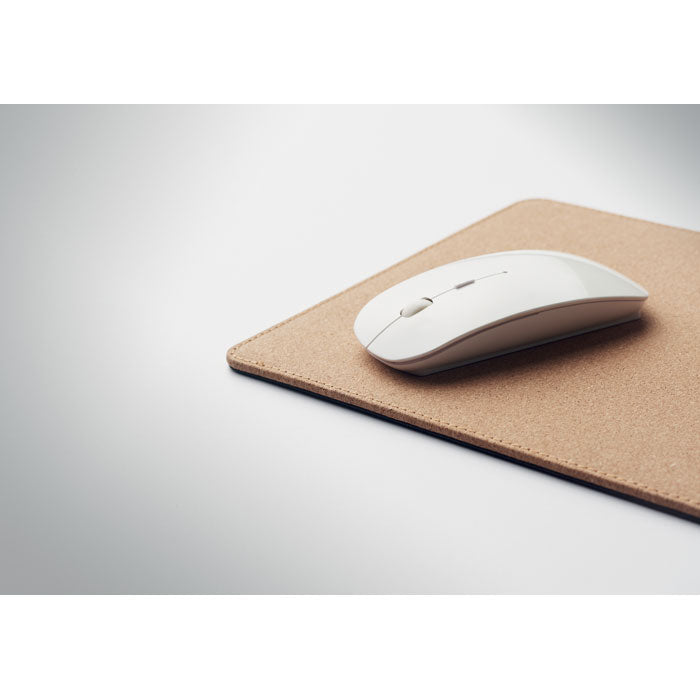 Cork Mouse Pad with 15W Wireless Charger