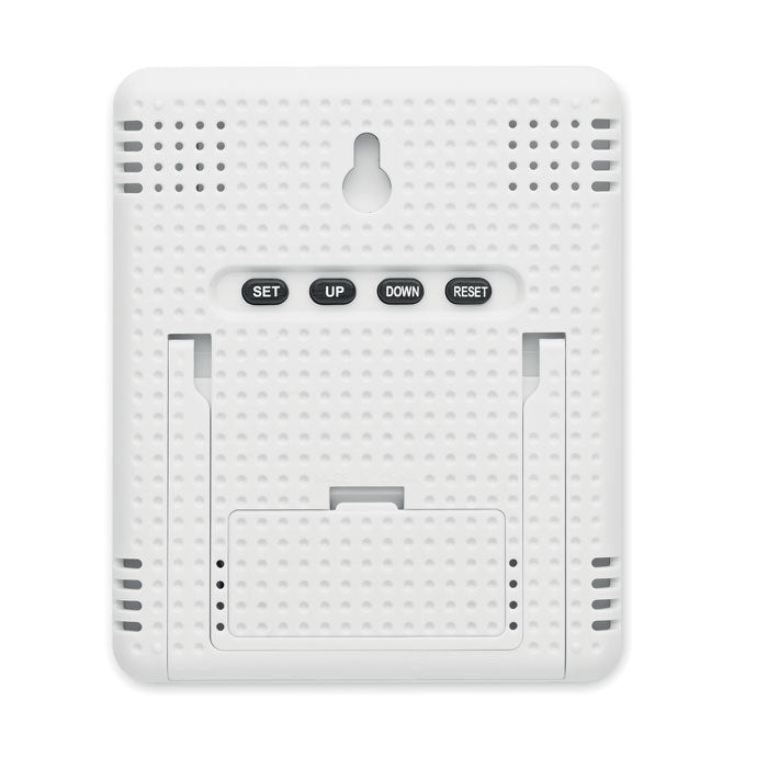 Multi-functional thermometer, with bamboo front