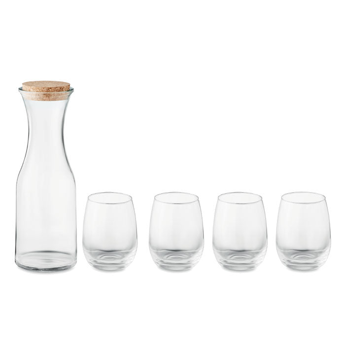 Drink Set, Recycled Glass