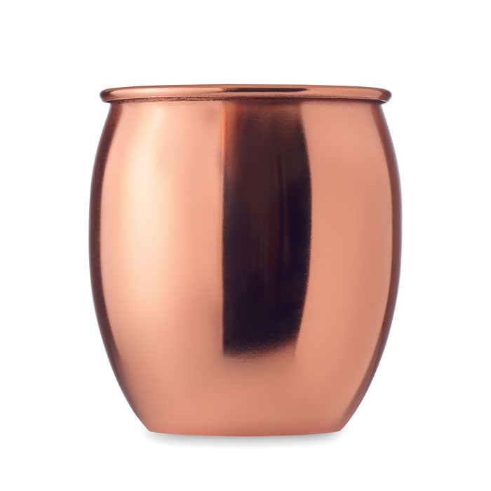 Cocktail Mug with Matte Copper Finish