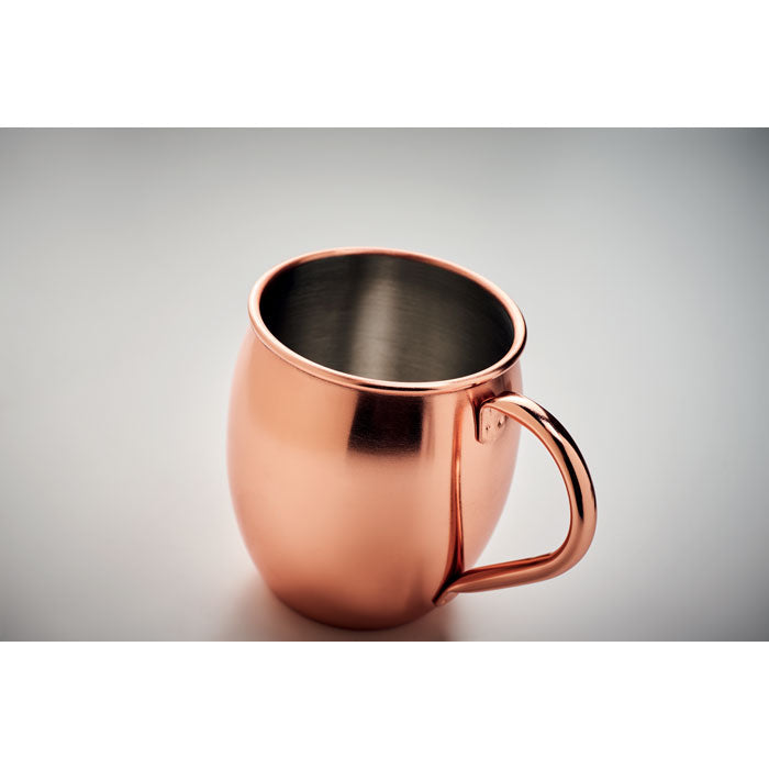 Cocktail Mug with Matte Copper Finish