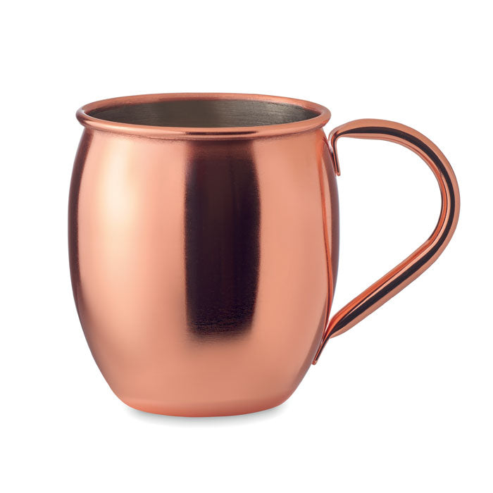 Cocktail Mug with Matte Copper Finish