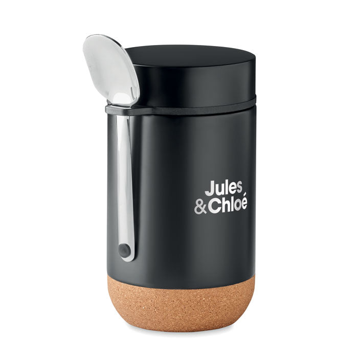 Insulated Storage Jar With a Spoon