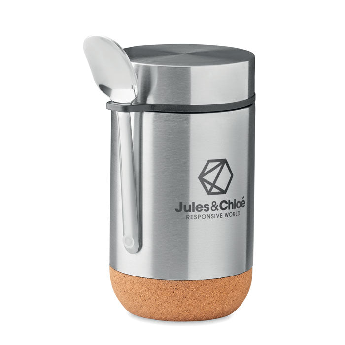 Insulated Storage Jar With a Spoon