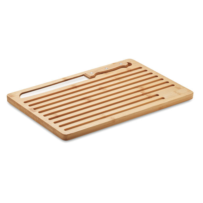 Bread Board & Knife Set, Bamboo