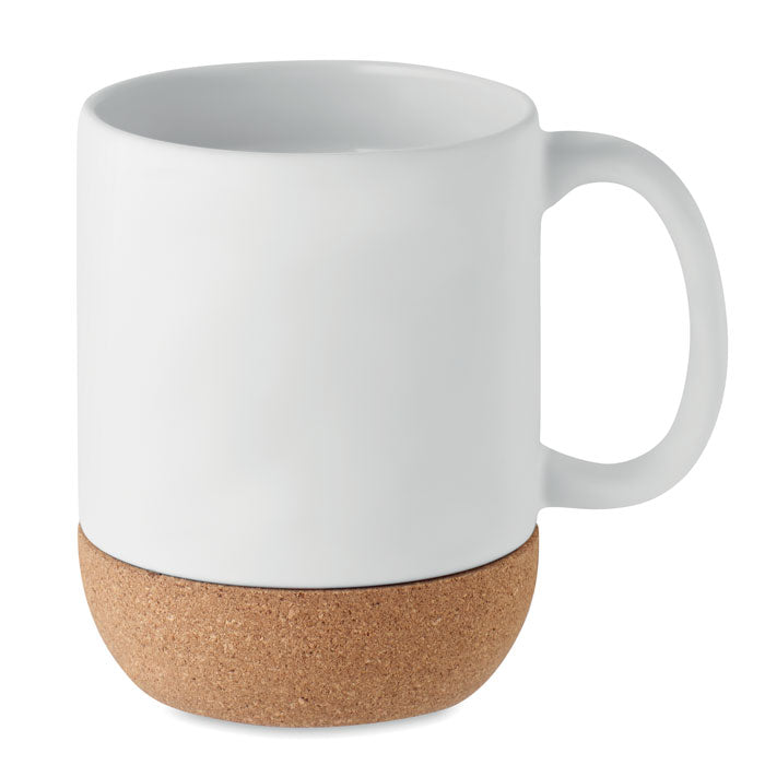 Mug with cork base detail, 300 ml